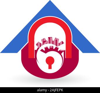 logo de la touche accueil Banque D'Images