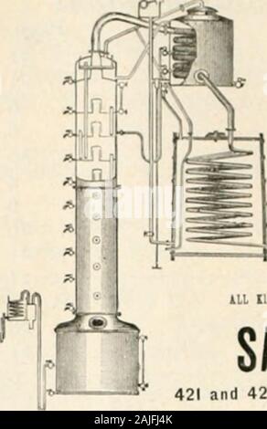 Vin du Pacifique et de l'esprit . 4 Market St., S. F. D. T. B. IIENAltU :. E. MARTIN & CO., IlirOliTEKS LiIQlJOH mEHCHflKTS GROS AXD, 411 Market St., San Francisco, Californie iPOIITHIIT AUX DISTILLATEURS m WINE miERS. Je liis cut II notre prcsciils l;il&Lt ;-.t Ini-Coiitiiiuoas liasbeen Stili prouvé qui rfeiied pt-années de trat expé-ment et de grandes dépenses. Encore minces ha-i l'adTantiifro otiHTS OTfr.Néant. Il est eCDiiomical:est, easilyoperated aldchydtand et sépare les huiles et iiilerior éther rend apure et liiL;h-rlass brandy ; et re-dn&lt;es le coût de la folie quatre-vingt-dix pour o.r.l.o..dans le cadre du travail et fu Banque D'Images