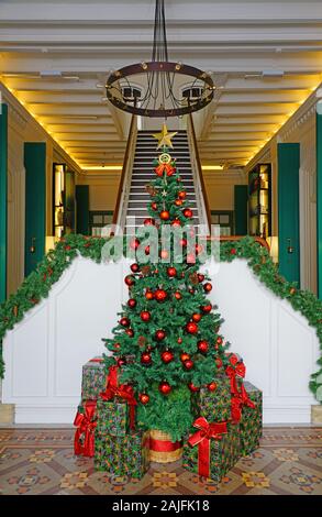 PENANG, MALAISIE -6 nov 2019- Avis de l'hôtel Edison George Town, un hôtel de charme dans une ancienne demeure coloniale dans la ville historique de George Town, Penang, m Banque D'Images