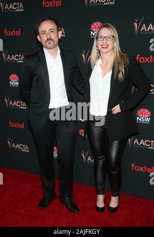 3 janvier 2020 - West Hollywood, Californie - Charles Williams. 9Th Annual Australian Academy of Arts (cinéma et télévision) AACTA Awards International tenue au SkyBar du Mondrian. (Crédit Image : © F. S/AdMedia via Zuma sur le fil) Banque D'Images