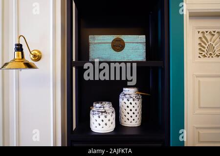 PENANG, MALAISIE -6 nov 2019- Avis de l'hôtel Edison George Town, un hôtel de charme dans une ancienne demeure coloniale dans la ville historique de George Town, Penang, m Banque D'Images