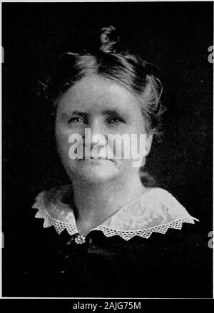 Histoire de Nemaha Comté, Kansas . GEORGE W. WILLIAMS. Mme. ALICE (gris) WILLIAMS. Banque D'Images