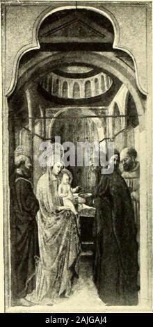 Vittore Carpaccio : la vie et l'œuvre du peintre . La fuite en Egypte.. La circoncision. Banque D'Images