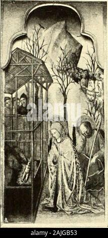 Vittore Carpaccio : la vie et l'œuvre du peintre . La Purification.. La Naissance dit le Christ. Banque D'Images