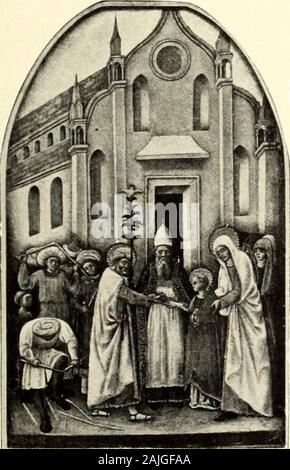 Vittore Carpaccio : la vie et l'œuvre du peintre . LA NAISSANTE DE LA VIERGE.. Banque D'Images