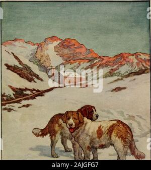 Avec les enfants le dimanche, par le biais de portail, et l'oreille-gate dans la ville d'enfant-âme . s sont notonly aimé parce qu'ils sont sympathique, mais parce qu'ils arealso, souvent, très utile. En Suisse il y a de très hautes montagnes, andsome il y a des années, quand il n'y avait pas encore les tunnels creusés sous themountains, qu'il y a à-jour, les voyageurs au cours de l'hiver, whengoing l'Allemagne à l'Italie, ou au retour d'Italie à l'Allemagne, ont dû traverser les sommets de ces montagnes. La neige profonde et wasalways le voyage était toujours dangereux, particularlyin l'hiver. Il y a plusieurs plac Banque D'Images