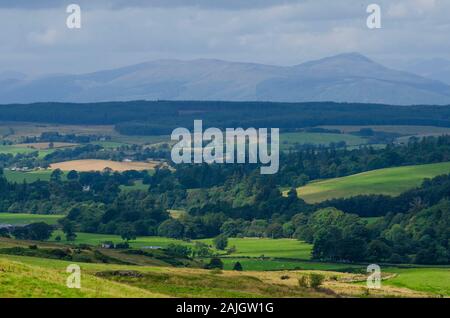 Paysage dans les basses terres écossaises Ecosse Royaume-Uni Banque D'Images