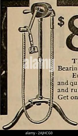 Source et sportif . Le Samedi, Mars 2, 1912.] L'OBTENTEUR ET SPORTSMAN 1*. 8|o achète le meilleur clip cheval-ping Machine au monde mais c'est le prix juste à vos concessionnaires pour ibis Stewart merveilleuse machine fermée chirurgicale. Chaque cheval doit être tronqué en saison et ibis machine va le faire plus rapidement que tout easierand oiher. A tous les engrenages en acier dur fichier couper, clos, protégé et s'exécutant dans l'huile. Une merveilleuse machine. Chevaux, mulets et Clips une cowsGet auprès de votre revendeur ou écrire pour ou catalogue complet. Envoyer un arbre flexible Chicago aujourd'hui postal COMPANY204 Ontario St., Chicago Banque D'Images