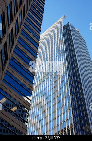 Symphony (1180 Peachtree Tower skyscraper) dans Midtown Atlanta, Géorgie Banque D'Images