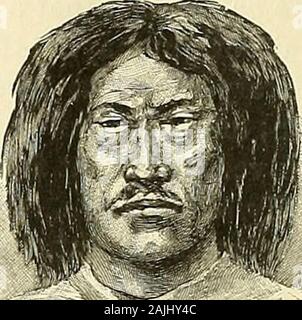 Cyclopedia histoire universelle : embrassant la plus complète et la plus récente présentation de l'objet en deux parties principales ou divisions de plus de six mille pages . TYPE PAPOUE, MONTRANT DES CHEVEUX. être persistantes de génération en genres-tion et de siècle en siècle. Spec-imens des cheveux humains récupérés dans le c.. AMERICAN INDIAN TYPE, montrant les cheveux droits.dessiné par Riou. iarities et des différences de structure comme arefound sur les chefs de la vie des courses. Suchspecific les différences dans le cov-ering externe du crâne peut très bien être utilisé dans ascientific façon comme une marque ou un critère le dif rprinter Banque D'Images