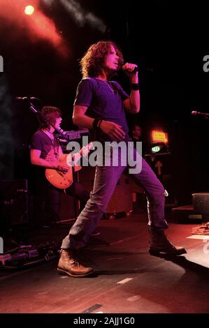 Milan Italie 06 JUILLET 2009 , concert live de Chris Cornell à l'Alcatraz : Chris Cornell pendant le concert Banque D'Images