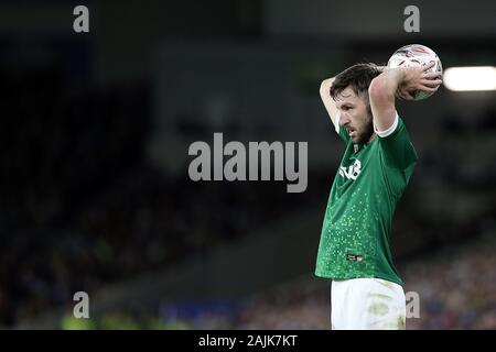 Brighton et Hove, Royaume-Uni. 08Th Jan, 2020. Morgan Fox de Sheffield mercredi au cours de la FA Cup la 3e match entre Brighton et Hove Albion et de Sheffield mercredi à l'American Express Community Stadium, Brighton et Hove, Angleterre le 4 janvier 2020. Photo par Dave Peters. Usage éditorial uniquement, licence requise pour un usage commercial. Aucune utilisation de pari, de jeux ou d'un seul club/ligue/dvd publications. Credit : UK Sports Photos Ltd/Alamy Live News Banque D'Images