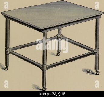 Les modalités pratiques d'un traité global sur galvanoplaste dont la galvanoplastie, avec notes sur d'anciens et modernes de la dorure, et des formules pour de nouvelles solutions . ELECTROTYPING. 195 du moule et encadrée par un métal, afterwhich c'est terminé, prêt pour l'imprimante. Bien que le monde est redevable à l'scientistsfor beaucoup de découvertes antérieures dans ce processus, le crédit. Cas Remplir le tableau. de son application pratique à des fins d'impression appartient au electrotypers des États-Unis. Leur ingenuityand, compétences et l'application de l'économie de main-d'machineryand ont apporté des appareils, Banque D'Images