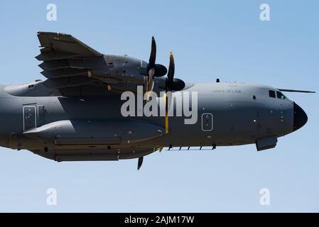 L'Airbus A400M Atlas des avions de transport militaires de l'Armée de l'Air française. Banque D'Images