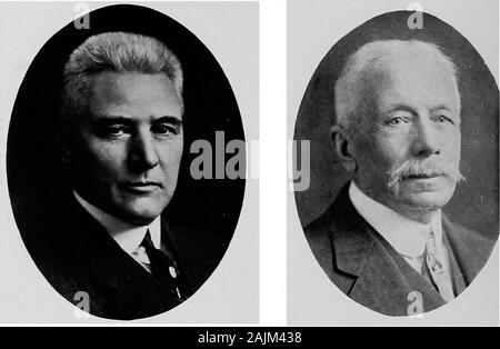 Empire state notables, 1914 . ALBERT F. PLANER Juriste, juge de la Cour suprême pour la 6e circonscription judiciaire pour un mandat qui prendra fin le 31 décembre 1920, N. Y. Chenango TIMOTHY L. WOODRUFF (décédé) Lieutenant-gouverneur de l'État de New York 1897-1900), directeur de nombreuses sociétés et institutions de New York Brooklyn, N. Y. 78 officiers de l'Empire State Notablespublic. FRANK N. BRUNERPresident Club Logan de Brooklyn, Super-inspecteur de la Division de réparation portant révision de bureau, ofHighwaysBrooklyn, N. Y. JULIUS H. STAHELU. S. Consul à Yokohama, Japon, 1866-liConsul général à Shanghai, Chine, 1884-1New York City Banque D'Images