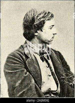 L'assassinat d'Abraham Lincoln : vol, poursuite, capture, et la répression des conspirateurs . tsville, John Surratt et Mme Slatercrossed, et Banon et Mme Surratt est revenu. Banonwas dans l'armée rebelle. Il en a été Harborn hecame ; d'abord à Port Tobacco pour moi avec John Surratt hiver nouveau envahis. Le bateau était à la tête d'oie Creekand Xanjemoy à Creek. C'était une télévision,couleur plomb-Bas voile et entraînerait une quinzaine d'hommes. Cette boatwas ont acheté de James Brawner-le vieil homme. Mme Slaterwent avec Booth beaucoup. Elle s'est arrêté à l'hôtel Na-tional. Cette déclaration est tout à fait d Banque D'Images