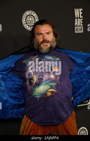 Los Angeles, USA. 08Th Jan, 2020. LOS ANGELES, CALIFORNIE - Le 04 janvier : Jack Black assiste à l'Art de l'Elysium's 13e célébration annuelle - Le ciel au Hollywood Palladium, 04 janvier 2020 à Los Angeles, Californie. Credit : MediaPunch Inc/Alamy Live News Banque D'Images
