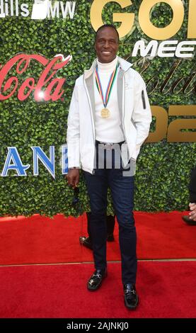 Los Angeles, USA. 4 janvier, 2020. Nyle DiMarco, lors de la 7e rencontre annuelle d'or Or Brunch à Virginia Robinson Gardens et Estate à Beverly Hills, Californie le 4 janvier 2020. Credit : Faye Sadou/media/Alamy Punch Live News Banque D'Images