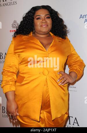 Los Angeles, CA. 4 janvier, 2020. Da'Vine joie Randolph aux arrivées de BAFTA Tea Party, le Four Seasons Hotel Los Angeles, Los Angeles, CA 4 janvier 2020. Credit : Elizabeth Goodenough/Everett Collection/Alamy Live News Banque D'Images