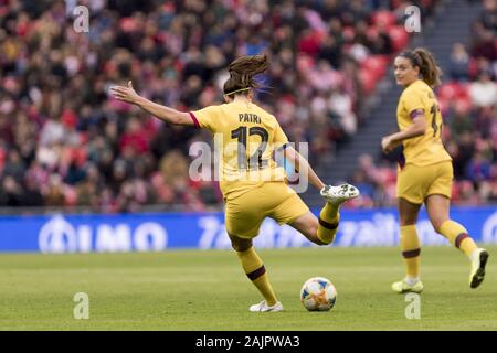 Bilbao, Pays Basque, Espagne. 5Th Jan, 2020. Pendant le jeu entre l'Athletic Bilbao et le FC Barcelone au stade San Mames de Bilbao. Dimanche, Janvier 5, 2020. Credit : Edu del Fresno/ZUMA/Alamy Fil Live News Banque D'Images