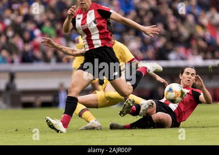 Bilbao, Pays Basque, Espagne. 5Th Jan, 2020. Légende de plongée pendant le jeu entre l'Athletic Bilbao et le FC Barcelone au stade San Mames de Bilbao. Dimanche, Janvier 5, 2020. Credit : Edu del Fresno/ZUMA/Alamy Fil Live News Banque D'Images