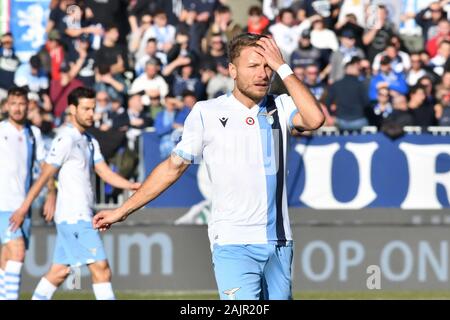 Brescia, Italie. 05Th Jan, 2020. immobile lors de Brescia vs Lazio lazio, Serie A soccer italien Championnat Hommes à Brescia, Italie, 05 Janvier 2020 : Crédit Photo Agency indépendante/Alamy Live News Banque D'Images