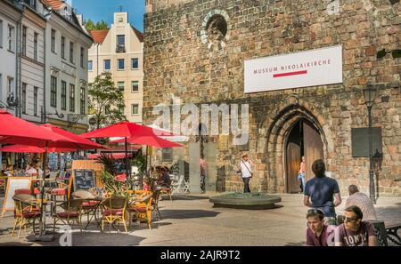St Nicholas church museum, Nikolai church Banque D'Images