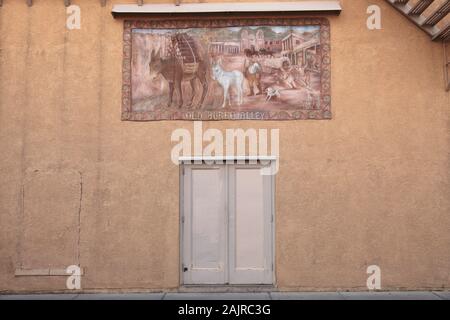 Vieux Burro Alley, Santa Fe, New Mexico, USA Banque D'Images