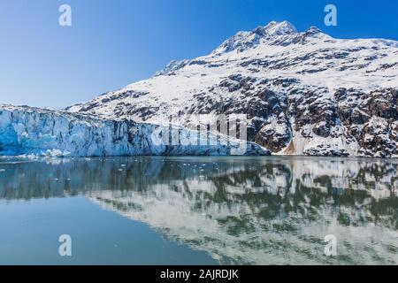 Lamplugh dans le Glacier Glacier Bay National Park. Banque D'Images
