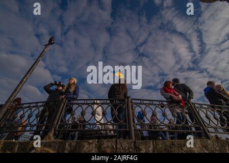 Lviv, Ukraine - le 25 mars 2018 : les gens de la ville à touristes Banque D'Images