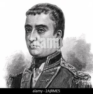 MATTHEW FLINDERS (1774-1814) officier de la marine royale anglaise et cartographe Banque D'Images