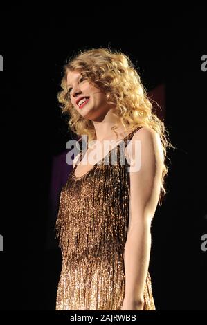 Milano Italie 03/15/2011 : live concert de Taylor Swift à Forum Assago Banque D'Images