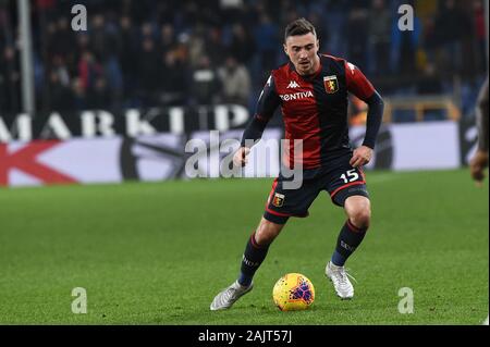 Genova, Italie, 05 Jan 2020, Filip jagellon (Gênes) lors de Gênes contre Sassuolo - Serie A soccer italien Championnat Hommes - Crédit : LPS/Danilo Vigo/Alamy Live News Banque D'Images