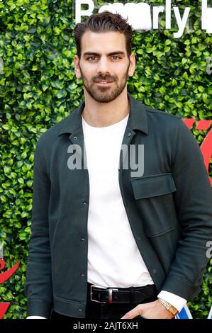 Los Angeles, USA. 08Th Jan, 2020. Nyle DiMarco participant à la 7e rencontre d'Or Golden Event 2020 à la Virginia Robinson Gardens et succession le 4 janvier 2020 à Los Angeles, Californie. Credit : Geisler-Fotopress GmbH/Alamy Live News Banque D'Images