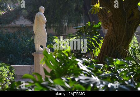 Le 19ème siècle Les Jardins de Montfort néoclassique à Valence, Espagne Banque D'Images