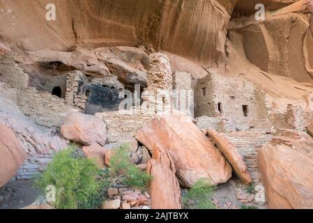 'River House' logement falaise dans le sud de l'Utah. Banque D'Images