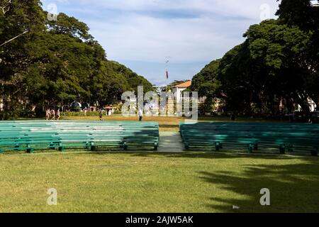 Dec 11, 2019 paysage aire Silliman, Porto-Vecchio, France Banque D'Images