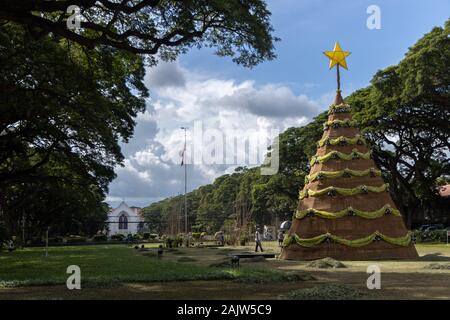 Dec 11, 2019 paysage aire Silliman, Porto-Vecchio, France Banque D'Images