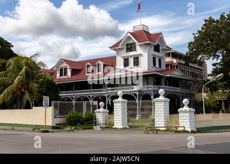 Dec 11, 2019 à l'Université de Silliman Hall Silliman, Porto-Vecchio, France Banque D'Images