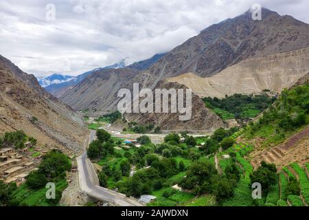 Région du Cachemire du Pakistan en août 2019 Banque D'Images