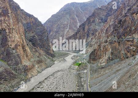 Région du Cachemire du Pakistan en août 2019 Banque D'Images