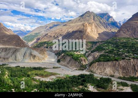 Région du Cachemire du Pakistan en août 2019 Banque D'Images