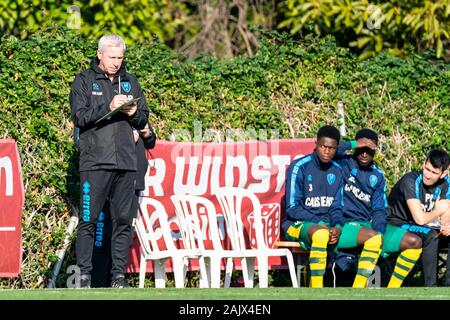 MALAGA, 06-01-2020, football, , de l'Eredivisie néerlandaise, saison 2019-2020, ADO La Haye d'Alan Pardew, l'entraîneur au cours de l'ADO testmatch - Noordwijk à Mijas, Espagne Banque D'Images