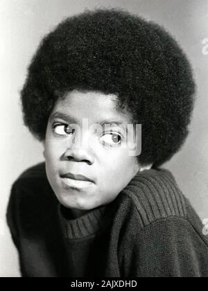 MICHAEL JACKSON photo de promotion de l'artiste américaine environ 1970 Banque D'Images