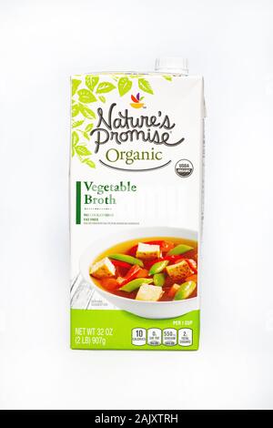 Natures alimentaire bouillon de légumes bio stock Promesse Banque D'Images