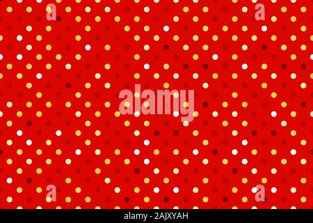 Transparent rouge à pois. Stock Vector design pour Joyeux Noël carte bannière enveloppement Illustration de Vecteur
