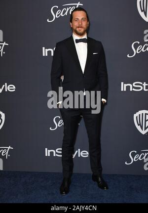 Los Angeles, Californie, USA. 05 janvier 2020 - Los Angeles, Californie - Ben Robson. 21e Congrès annuel et Warner Bros. InStyle Golden Globes After Party qui a eu lieu au Beverly Hilton Hotel. Crédit photo : Birdie Thompson/AdMedia /MediaPunch MediaPunch Crédit : Inc/Alamy Live News Banque D'Images