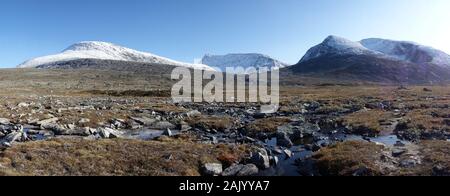 Dovrefjell paysage près de Snohetta - Norvège Banque D'Images