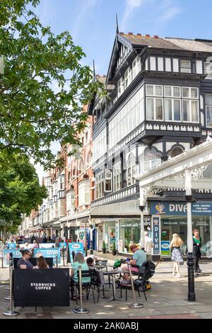 Lord Street, Southport, Merseyside, Angleterre, Royaume-Uni Banque D'Images