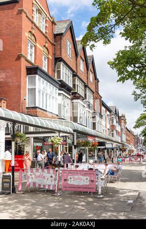 Lord Street, Southport, Merseyside, Angleterre, Royaume-Uni Banque D'Images